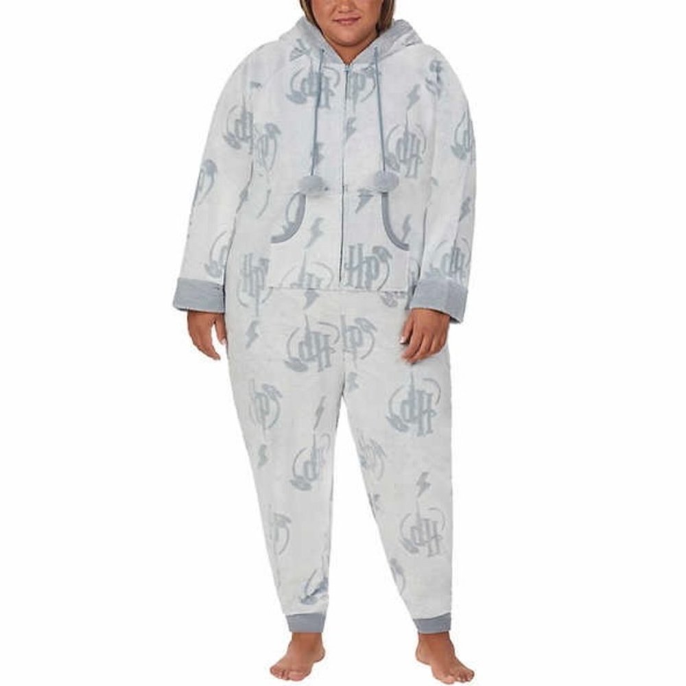 Harry Potter Cozy One Piece Pajamas - Picture 4 of 7